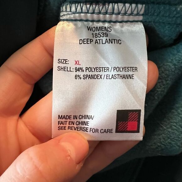 Woolrich women's blue fleece lined vest. Size XL - Picture 5 of 12